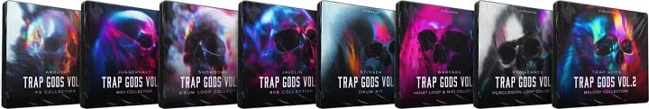 Cymatics TRAP GODS 2 WAV MIDI-GTA