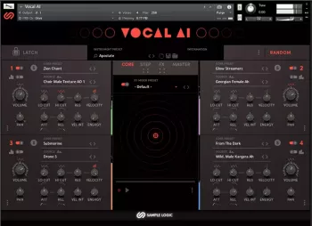 Sample Logic Vocal AI KONTAKT screenshot