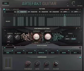 Steinberg Artefakt Guitar for HALion screenshot