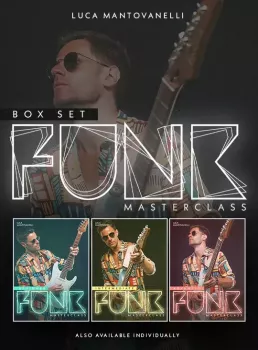 JTC Guitar Luca Mantovanelli Funk Masterclass: Box Set TUTORiAL