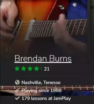 Jamplay Jazz Guitar with Brendan Burns TUTORiAL screenshot