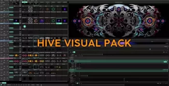 TAS Visuals HIVE Visual Pack For Resolume Arena-FANTASTiC