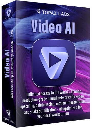 Topaz Video AI 6.0.4 MacOS