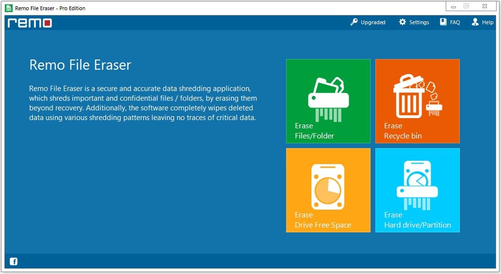 Remo File Eraser Pro Edition 2.0.0.54