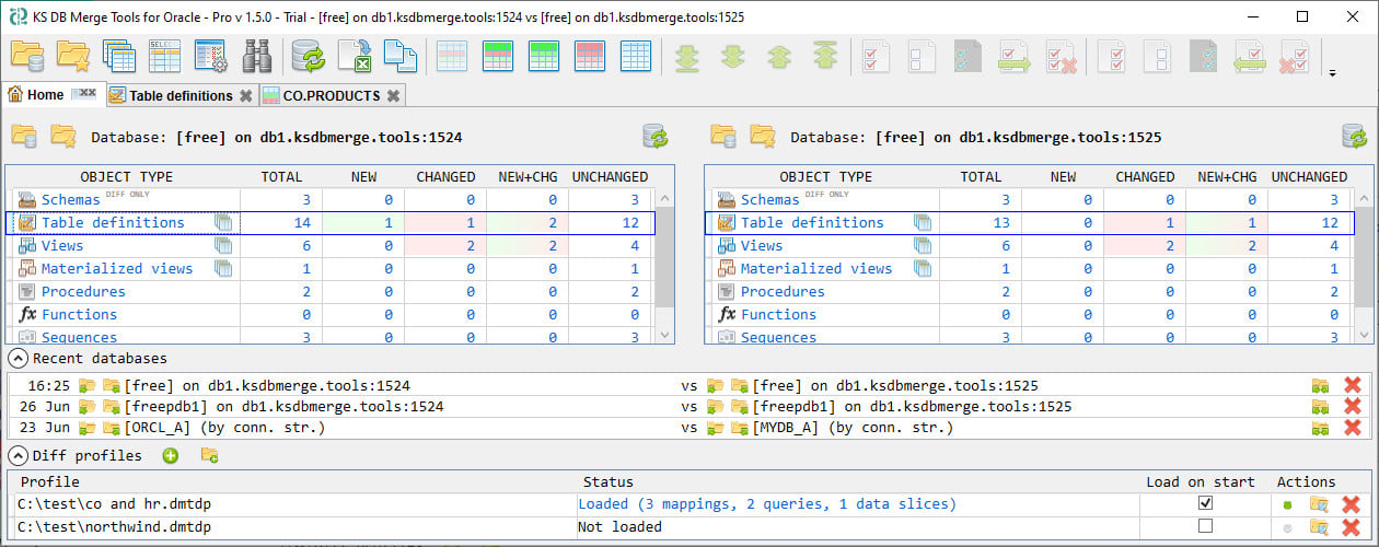 KS DB Merge Tools for Oracle 1.8.0