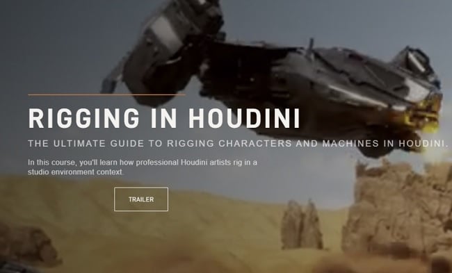 Rebelway – Rigging in Houdini – The Ultimate Guide to Rigging Characters and Machines in Houdini