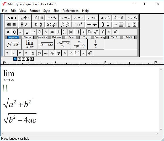 MathType 7.8.2.441