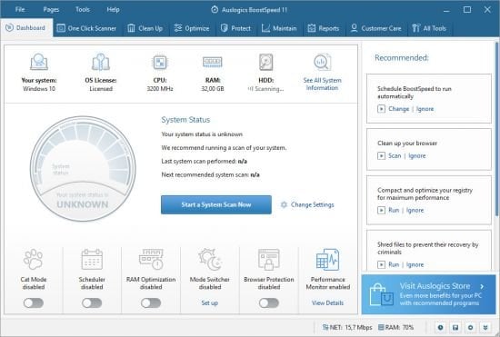 Auslogics BoostSpeed 14.0 Multilingual