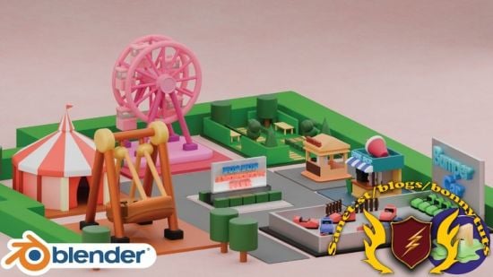 Blender : Amusement Park