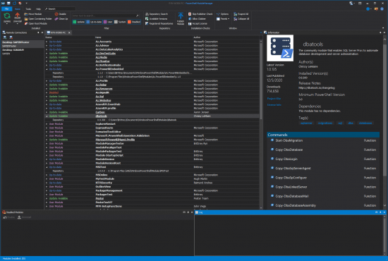 SAPIEN PowerShell ModuleManager 2025 2.0.30 x64