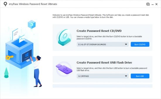 imyPass Windows Password Reset Ultimate 1.0.12