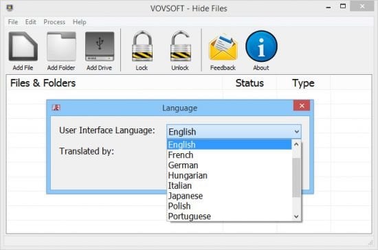 VovSoft Hide Files 9.0 Multilingual