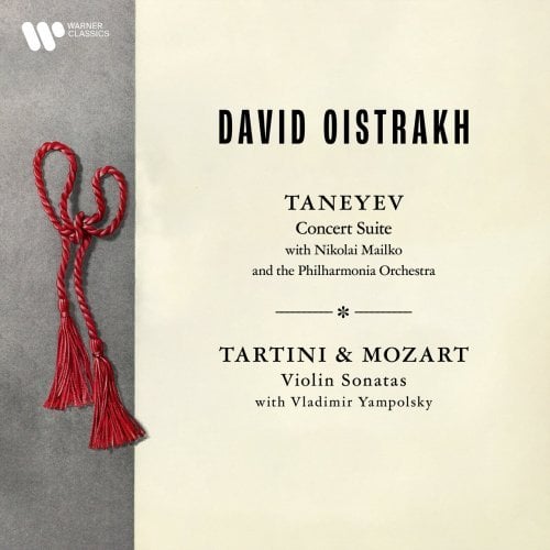 David Oistrakh – Taneyev: Concert Suite, Op. 28 – Tartini: “Devil’s Trill” Sonata – Mozart: Violin Sonata No. 32, K. 454 (2025)