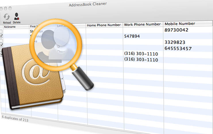 AddressBook Cleaner v1.160 MacOSX