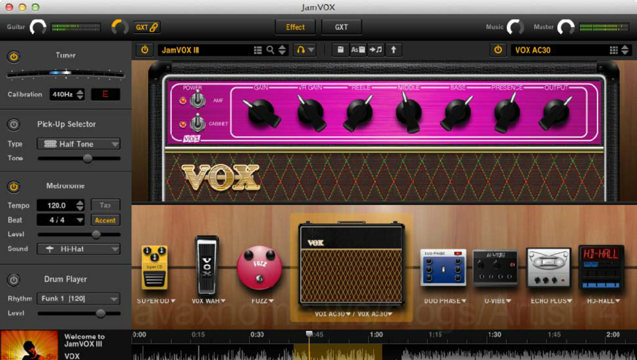 VOX JamVOX v3.0.1