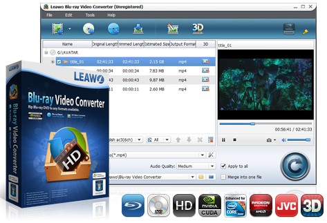 Leawo Blu-ray Video Converter 6.0.0.1