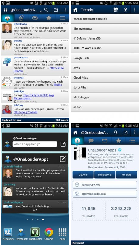 TweetCaster Pro for Twitter v7.6