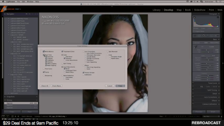 creativeLIVE - Sidercar Post - Wedding Post-Production Workflow