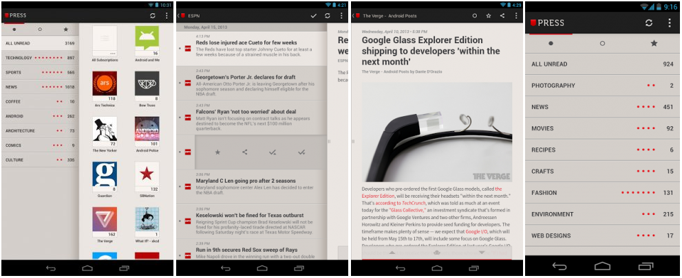 Press (RRS Reader) v1.4