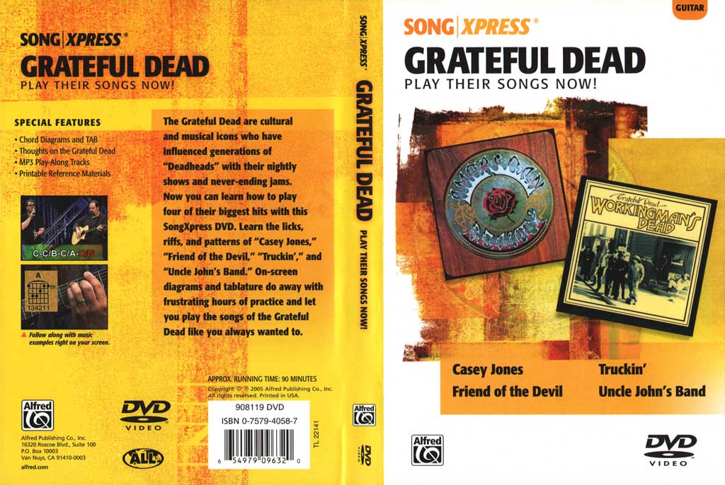 SongXpress - Play Their Songs Now! - Grateful Dead - DVD (2005)