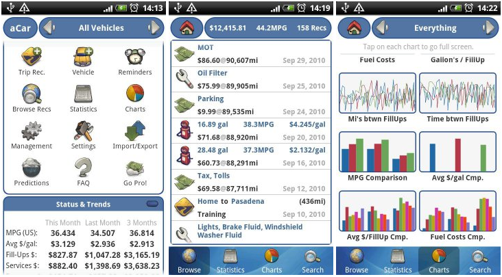 aCar Pro - Car Management, Mileage v4.7.2