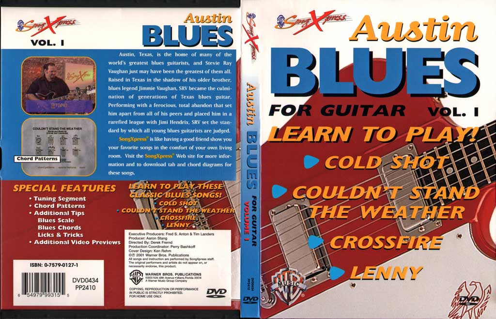 SongXpress - Austin Blues for Guitar - V1 - DVD (2001)