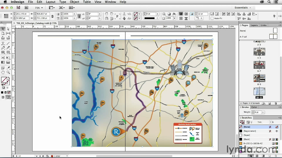 Creating a Map with Illustrator