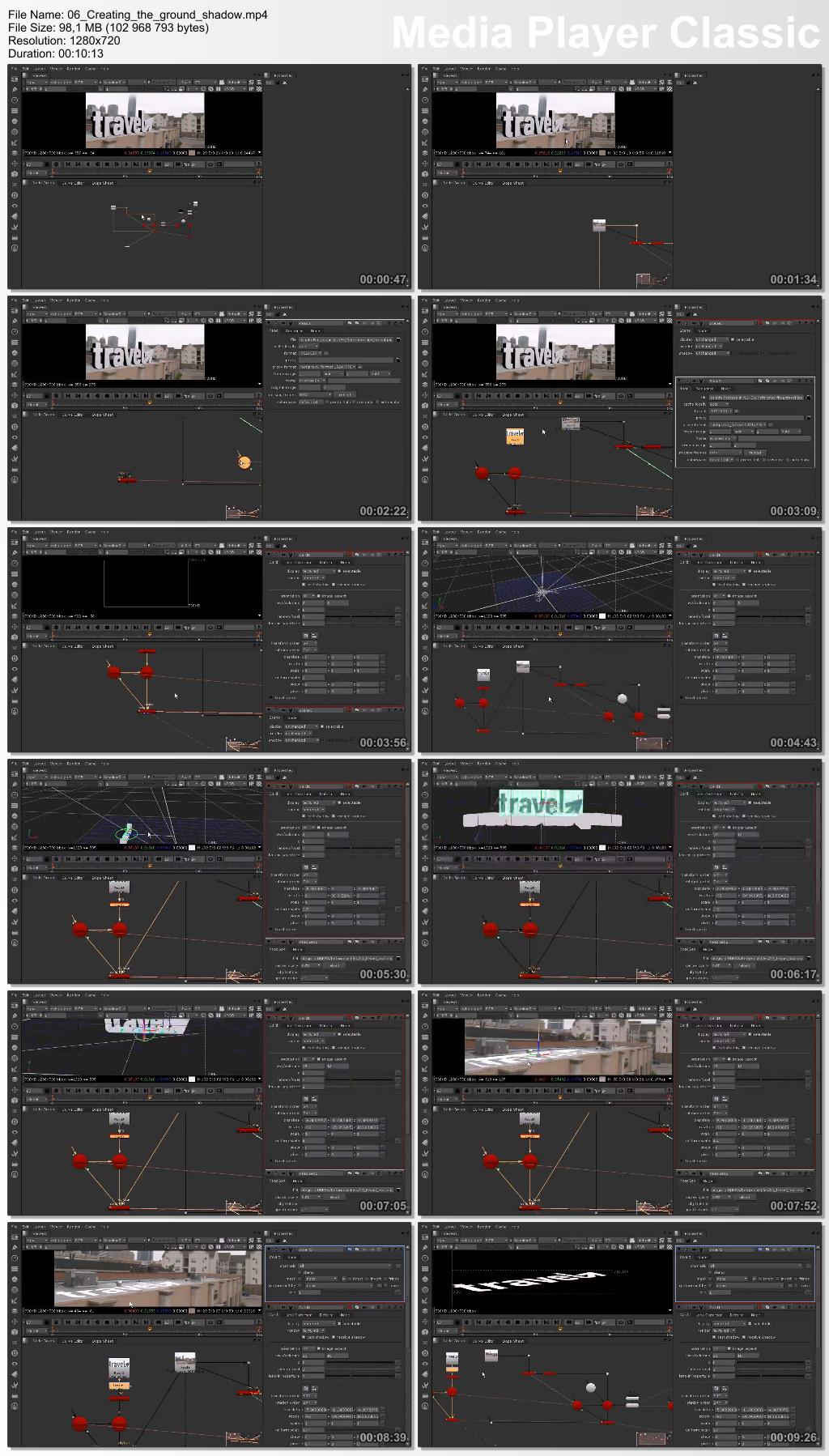 Dixxl Tuxxs - Integrating 3D Titles into Footage in NUKEX