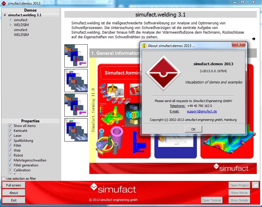 Simufact Welding 3.1.1