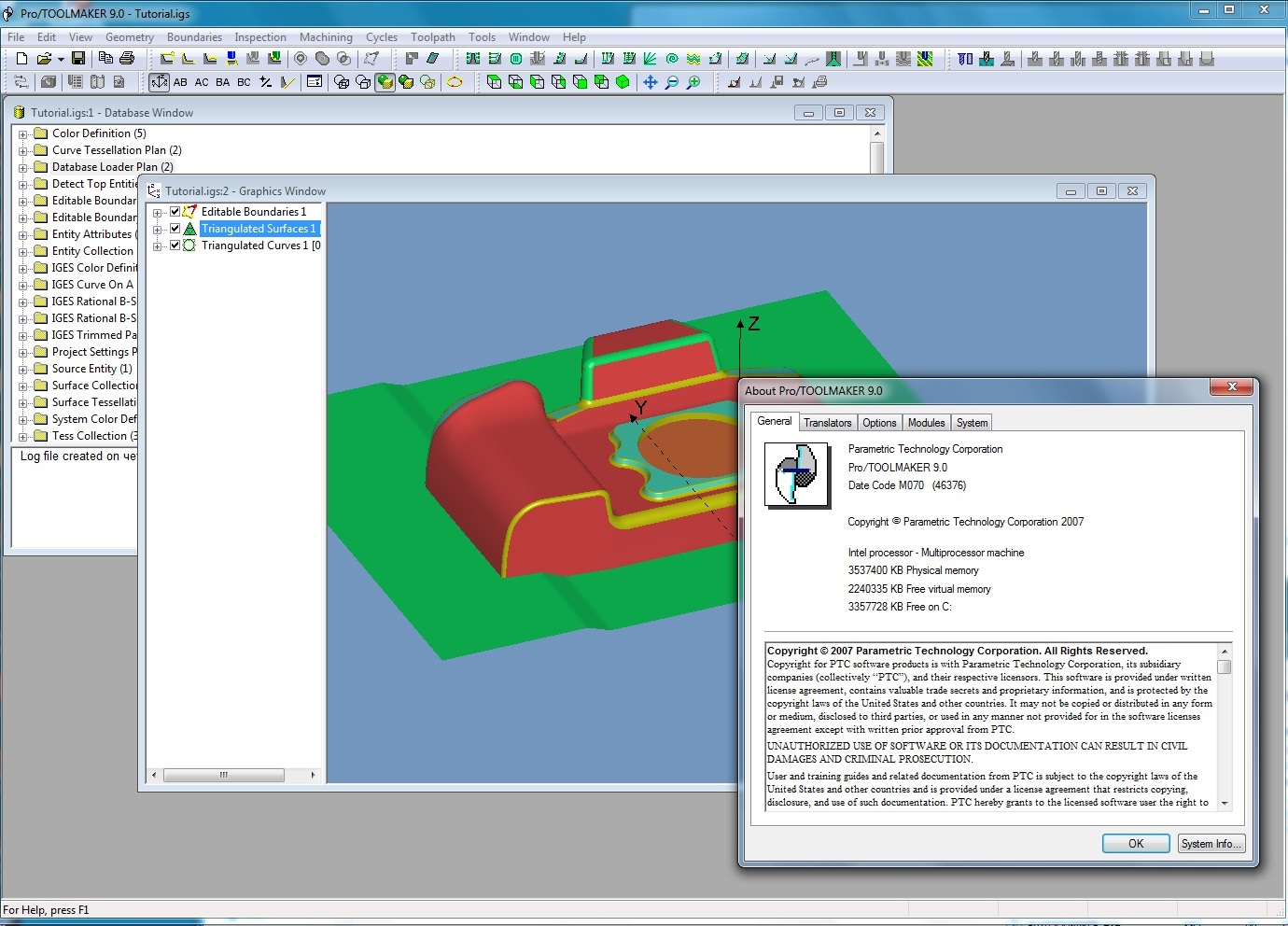 PTC Pro/ToolMaker 9.0 M070