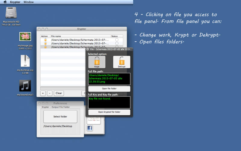 Krypter X v1.0.1 Mac OS X