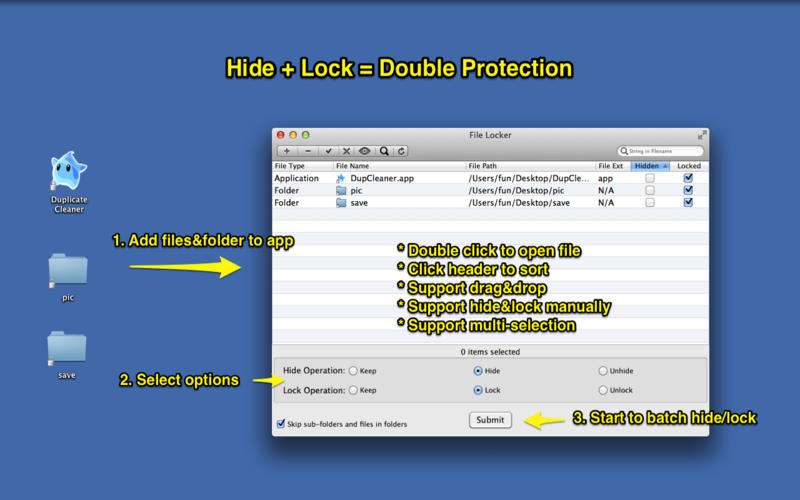 File Locker v2.7 Mac OS X