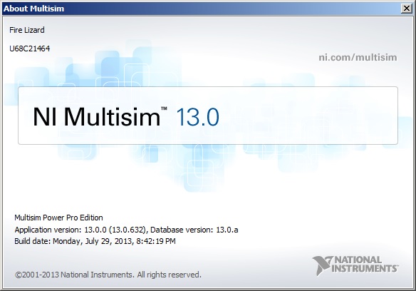 NI Multisim 13.0 & NI Utilboard 13.0