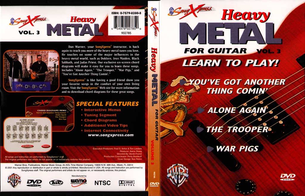 SongXpress - Heavy Metal for Guitar - V3 - DVD (2002)