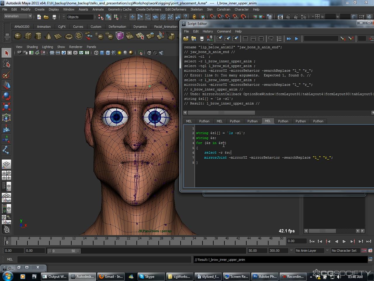 CGWorkshops - Character Facial Rigging With Judd Simantov