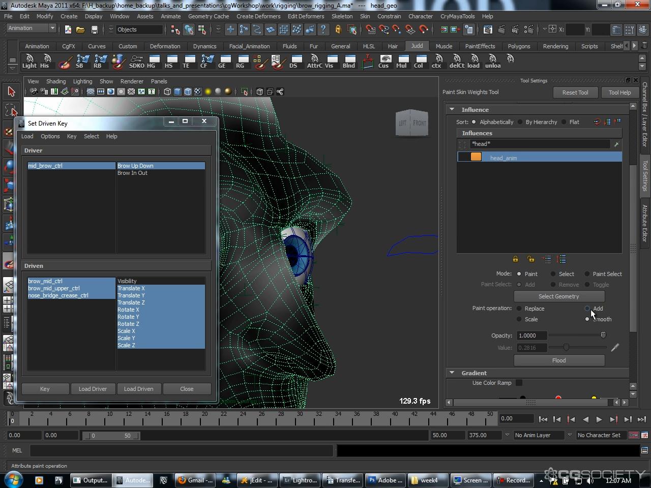 CGWorkshops - Character Facial Rigging With Judd Simantov