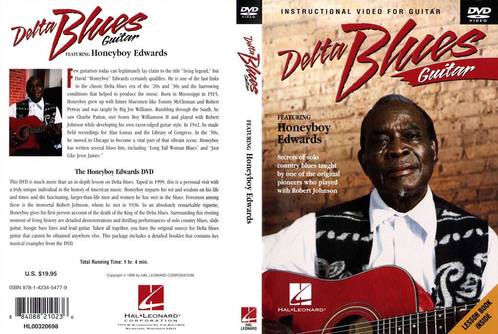 Delta Blues Guitar - Featuring  - David "Honeyboy" Edwards - (1999)