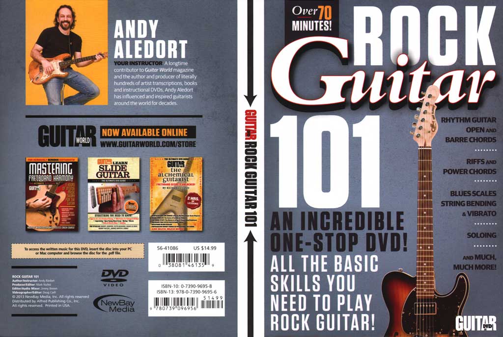 Guitar World - Andy Aledort - Rock Guitar 101 - DVD (2013)