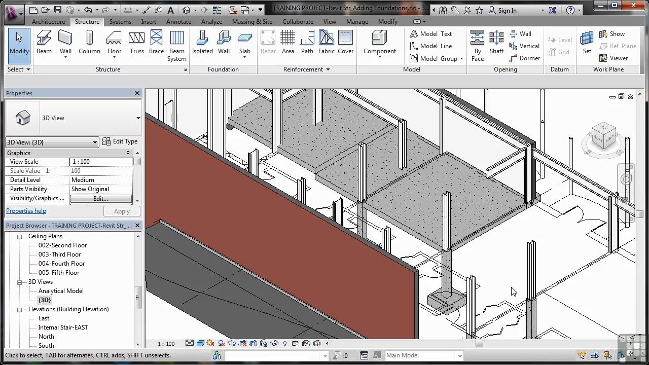 Infinite Skills - Learning Revit Structure 2014 Training Video