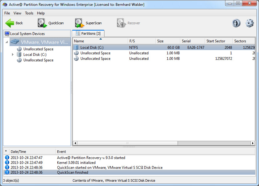 Active Partition Recovery Professional 9.5.0