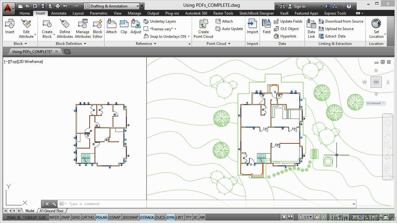 Infinite Skills - AutoCAD - Working With References Training Video