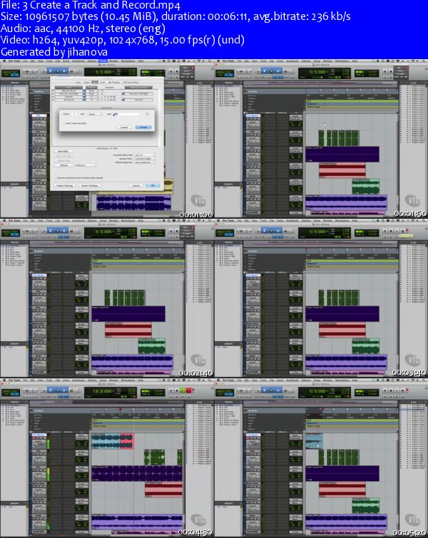 VTC - Avid Pro Tools 10 Cours