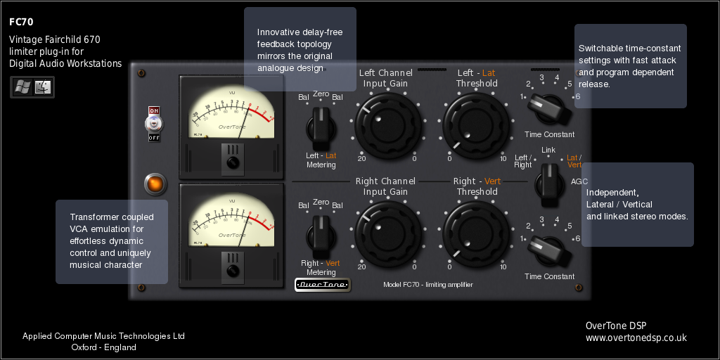 OverTone DSP FC70 v2.0.0 (Win / Mac OS X)