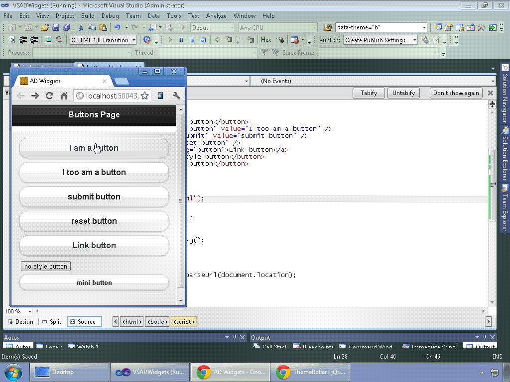 AppDev - jQuery Mobile (2012)