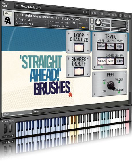 Straight Ahead Jazz Drums v.1.3 KONTAKT