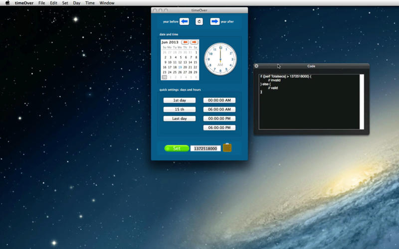 TimeOver v1.1.5 Mac OS X