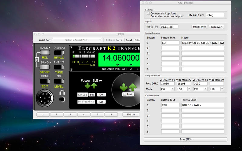 K2UI v1.10 Mac OS X