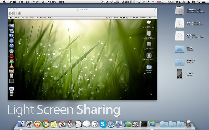 Light Screen Sharing v1.2.8 Mac OS X