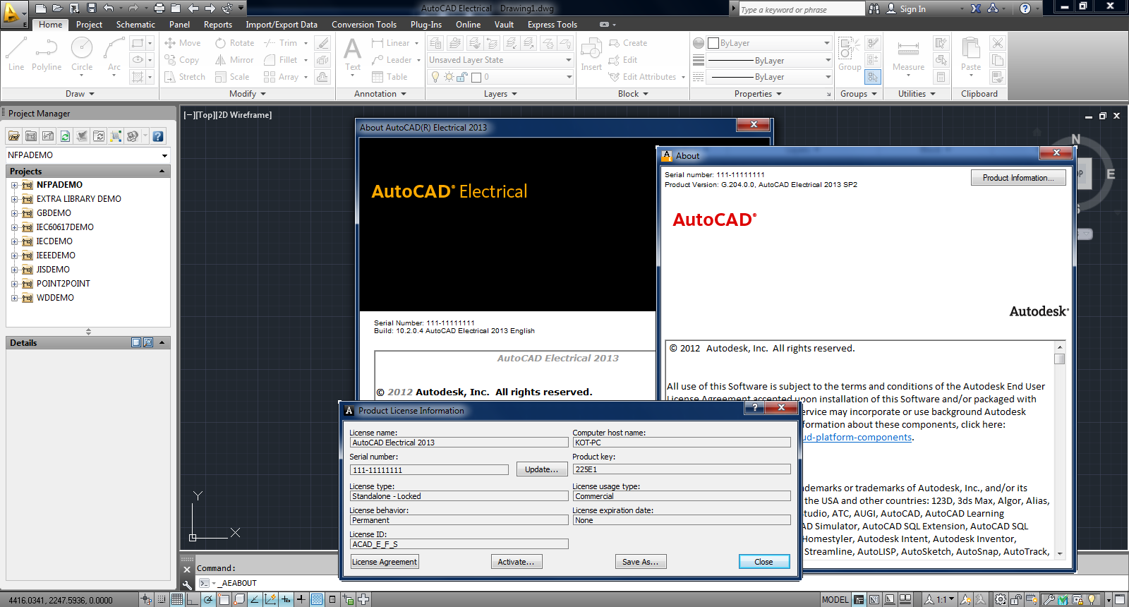 Autodesk AutoCAD Electrical 2013 SP2