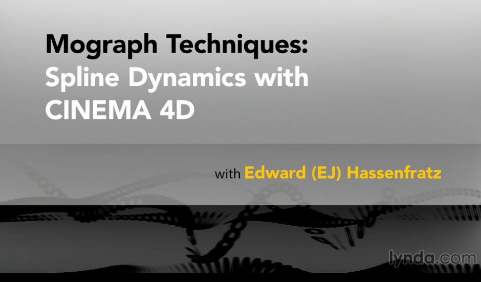 Mograph Techniques: Spline Dynamics with CINEMA 4D